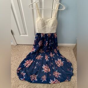 Juniors, Lily Rose, size S, floral dress, built in shorts, great condition.